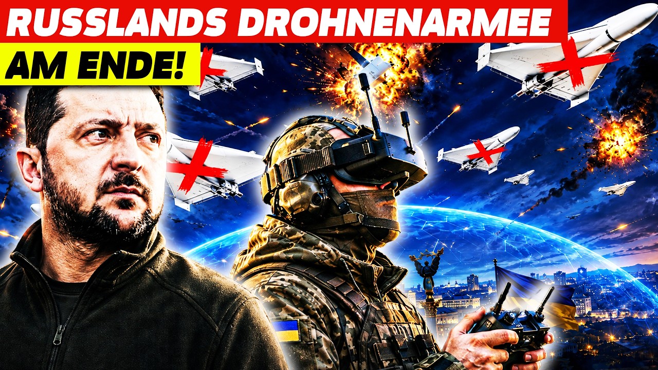 Ukraine hat Russlands Drohnenkrieg gerade zerstört – Putin verbrennt Millionen für nichts!