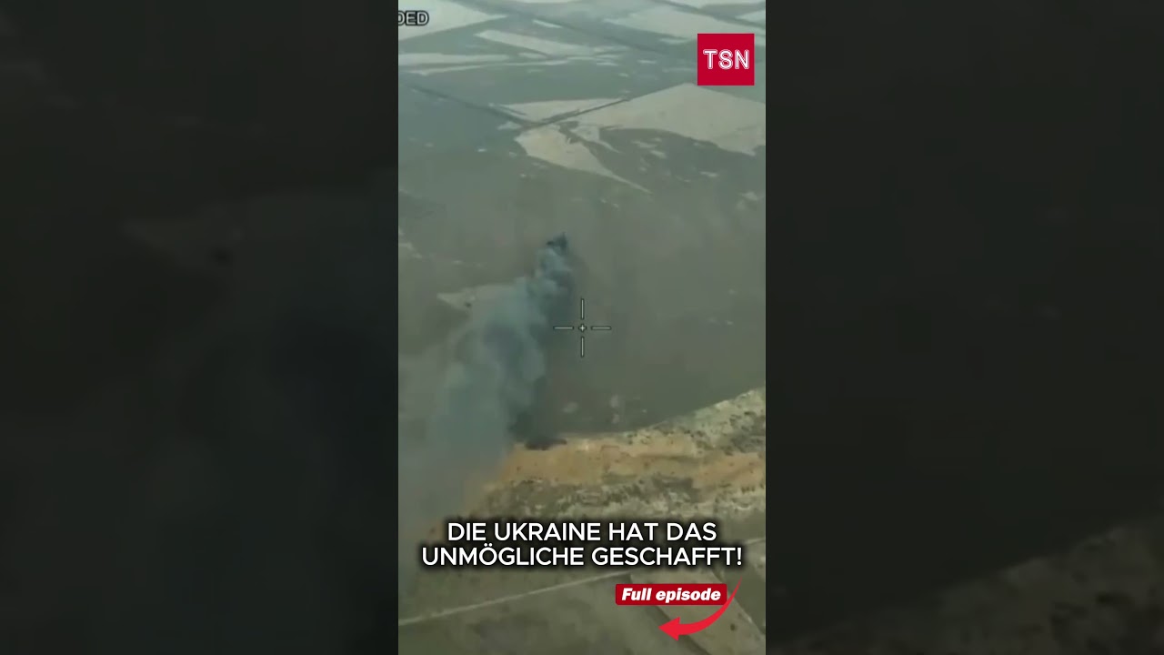 LIVE! EINE UKRAINISCHE DROHNE ZERSTÖRTE PUTINS TEUREN SUPER-HUBSCHRAUBER!
