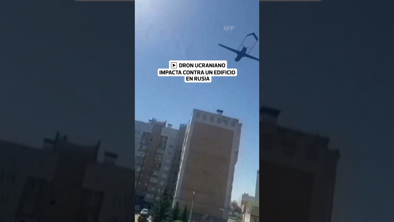 Impactante ataque de dron ucraniano a un edificio de Rusia deja varios heridos | El Comercio