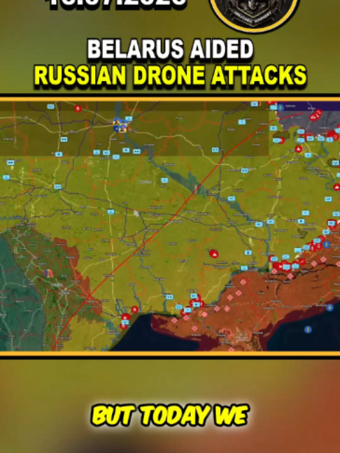 L'UKRAINE RÉCLAMATION QUE LA BIÉLORUSSIE A AIDÉ LES ATTAQUES DE DRONES RUSSES