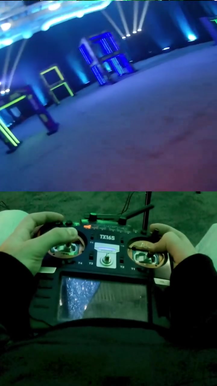 POV pilote de course de drones