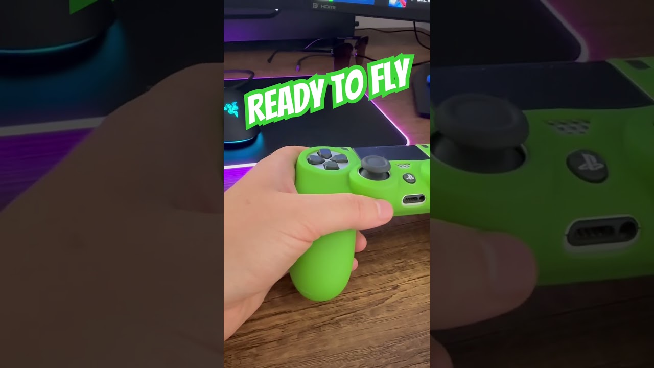 Ready to fly in Drone Racing League on my PS4 console!