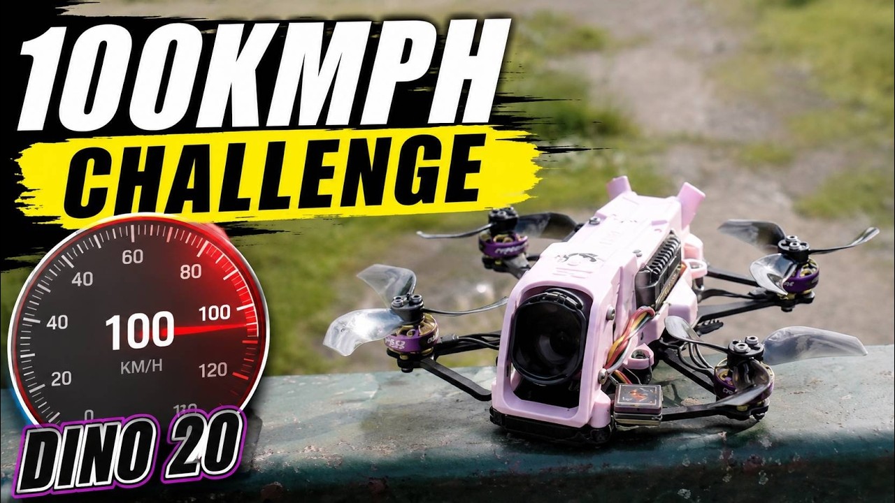 Can This Tiny Drone Hit 100 KM/H?!