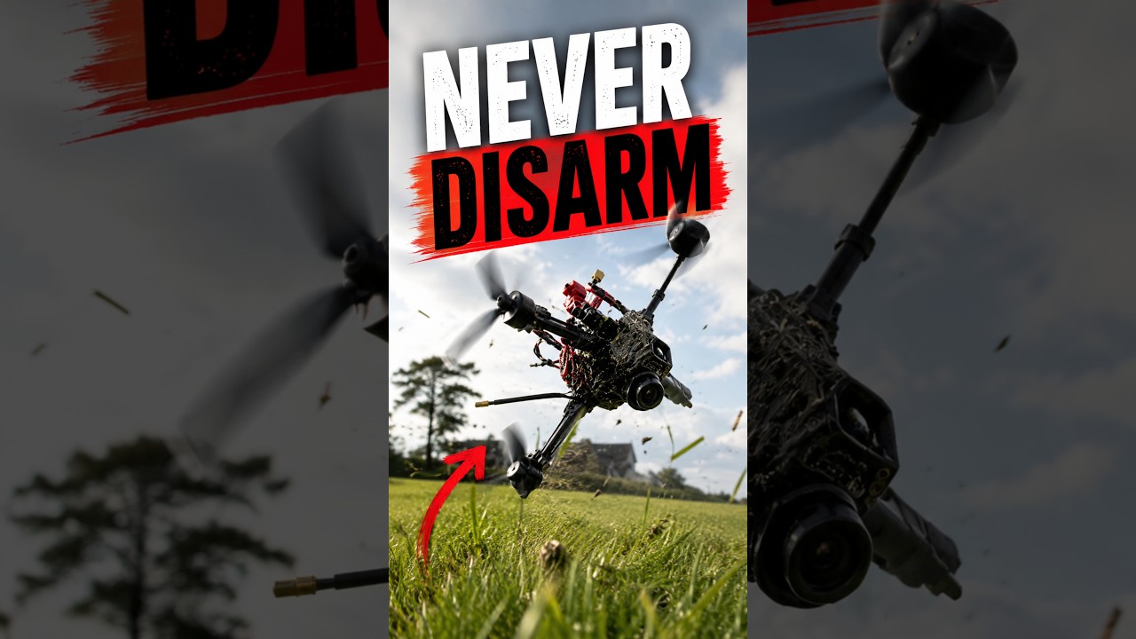 NEVER Disarm 😳💥 #FPV