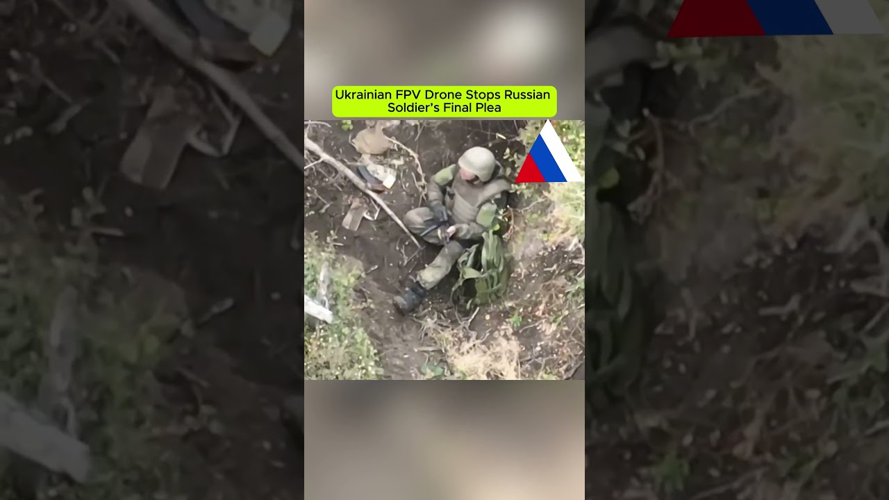 Russian Soldier's Final Plea Ends Under FPV Drone Surveillance.