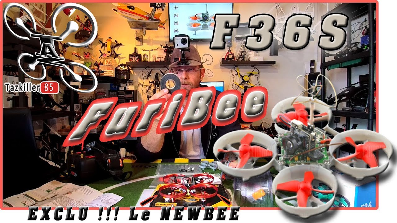 F36S Nano FPV Racer Review Test Démo / en EXCUSIVITE le NEWBEE !!!