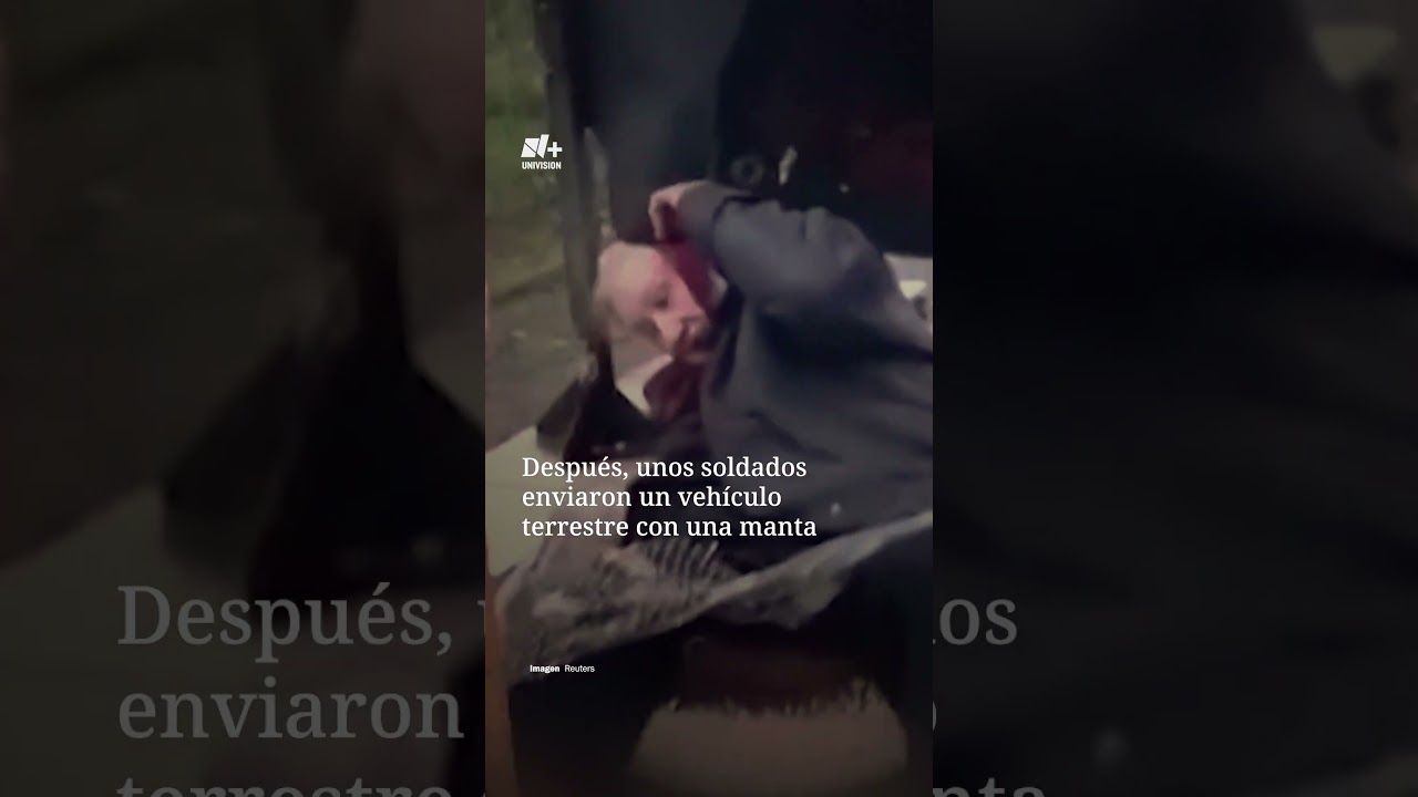 Abuelita Escapa de la Guerra gracias a un Dron