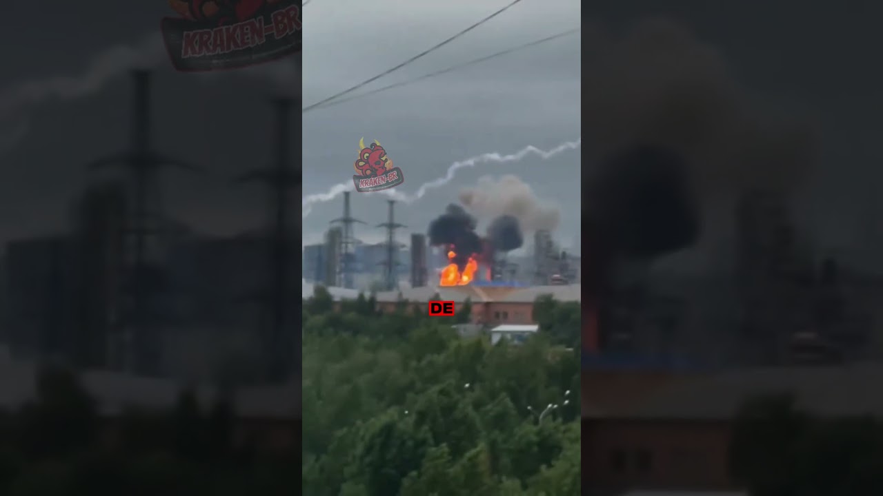 Ucrânia ataca Moscou com centenas de drones e incendeia refinaria