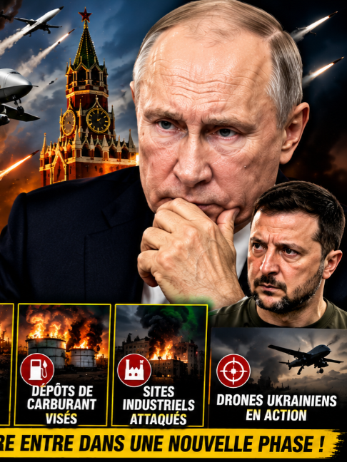 LA RUSSIE FRAPPÉE EN PROFONDEUR : L’UKRAINE CHANGE DE STRATÉGIE, POUTINE SOUS P