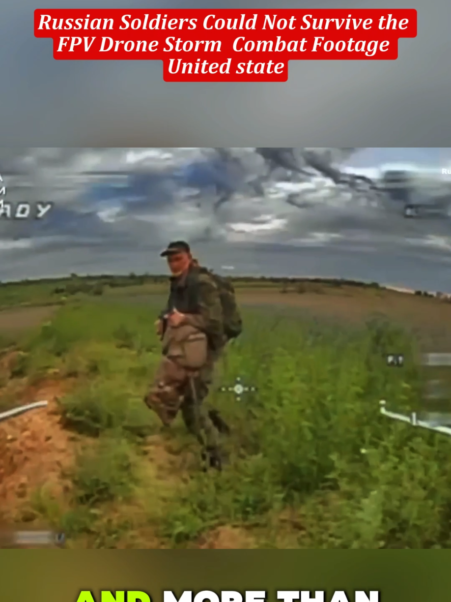 Les soldats russes n'ont pas pu survivre aux images de combat contre la tempête du drone FPV