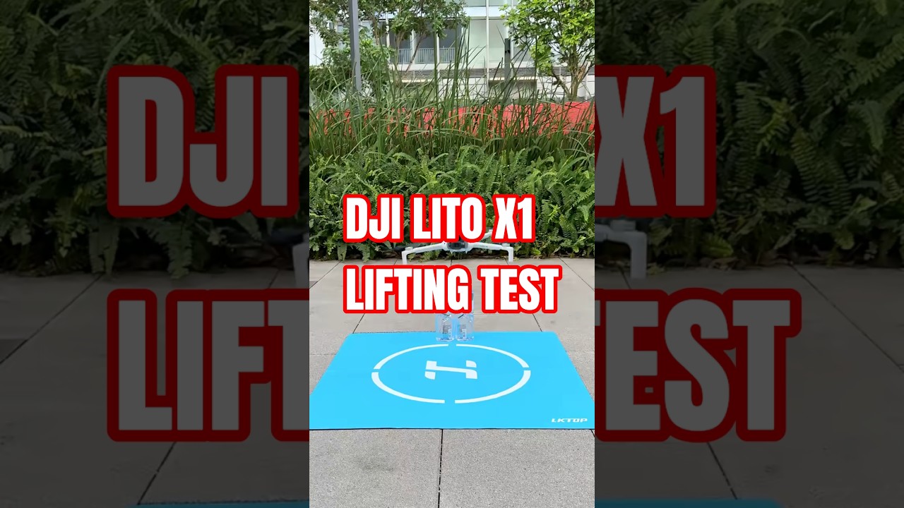 DJI Lito X1 lifting test #dji #drone #djilito1 #djidrone @DJI