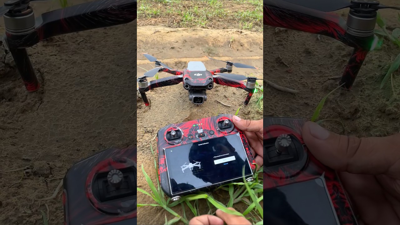 Dji air 2s drone gimbal calibration #shorts #short #shortvideo #dji #drone #ytshorts
