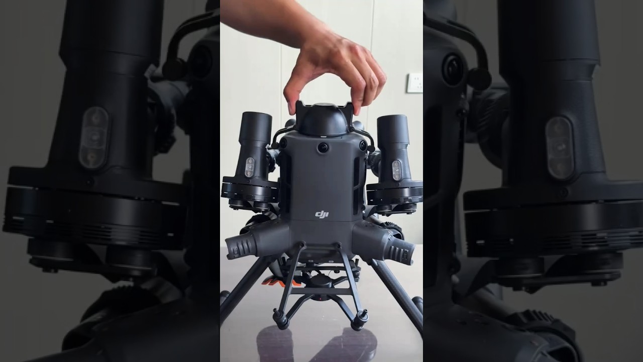 POV: Setting up a $10,000 DJI drone 🚁🔥 #dji #drone #shorts #shortsfeed #viralshorts #foryou #youtube