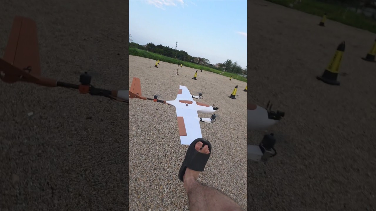 This Tilt-Rotor VTOL UAV Is Incredibly Stable! #drone #beltfpv #automobile