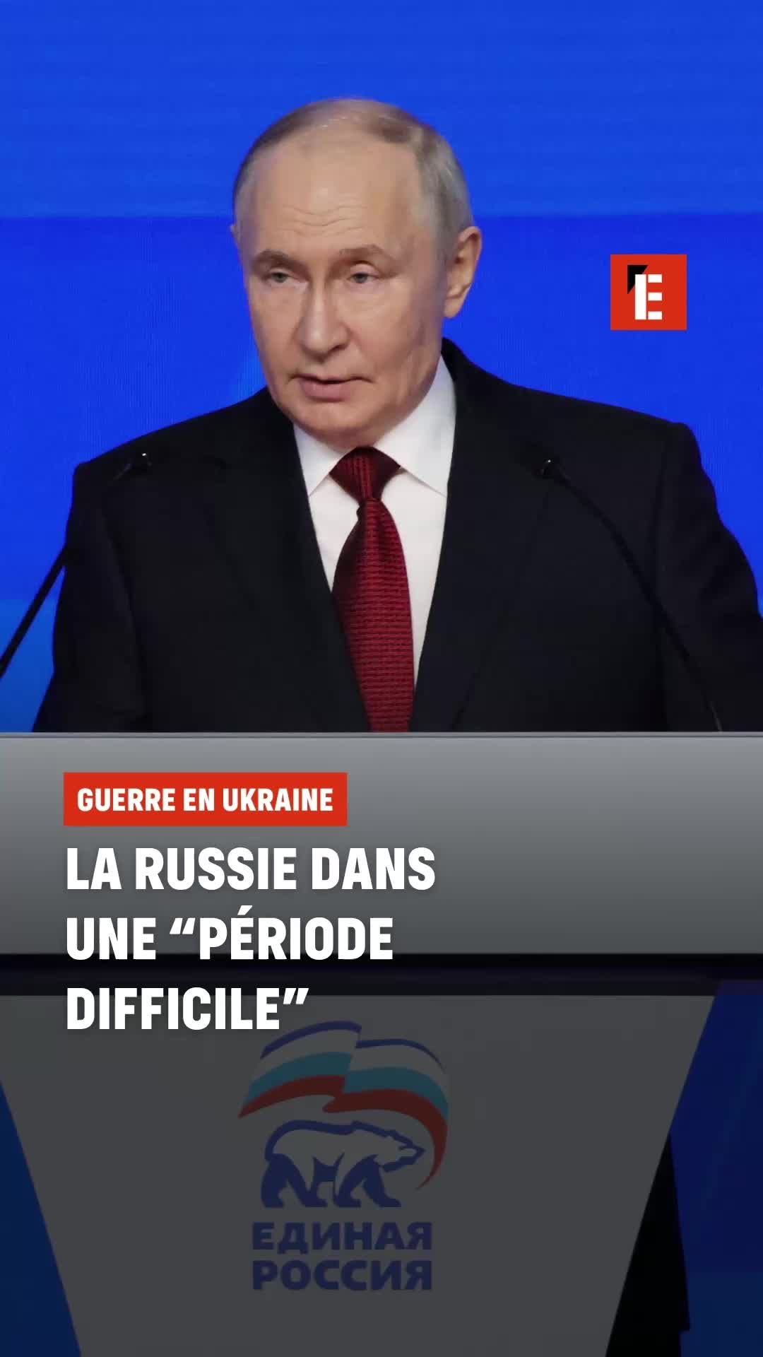 Le chef du Kremlin a reconnu dimanche que les attaques de drones ukrainiennes