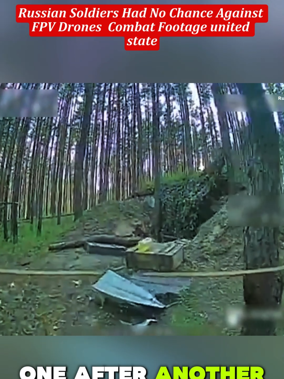 Les soldats russes n'avaient aucune chance contre les images de combat des drones FPV