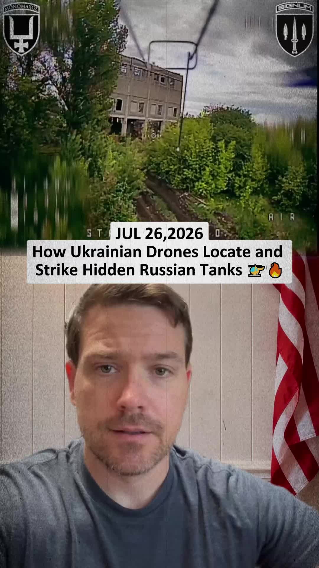 Regardez un opérateur de drone ukrainien qualifié localiser et frapper une Russie cachée