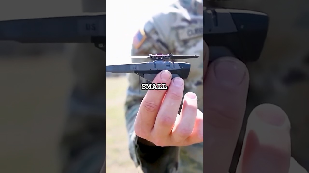 The Smallest Military Drone in The World