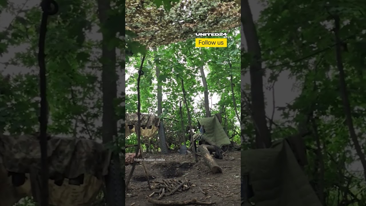 Ukrainian FPV Drone Hunts Russian Soldiers #warinukraine #drone