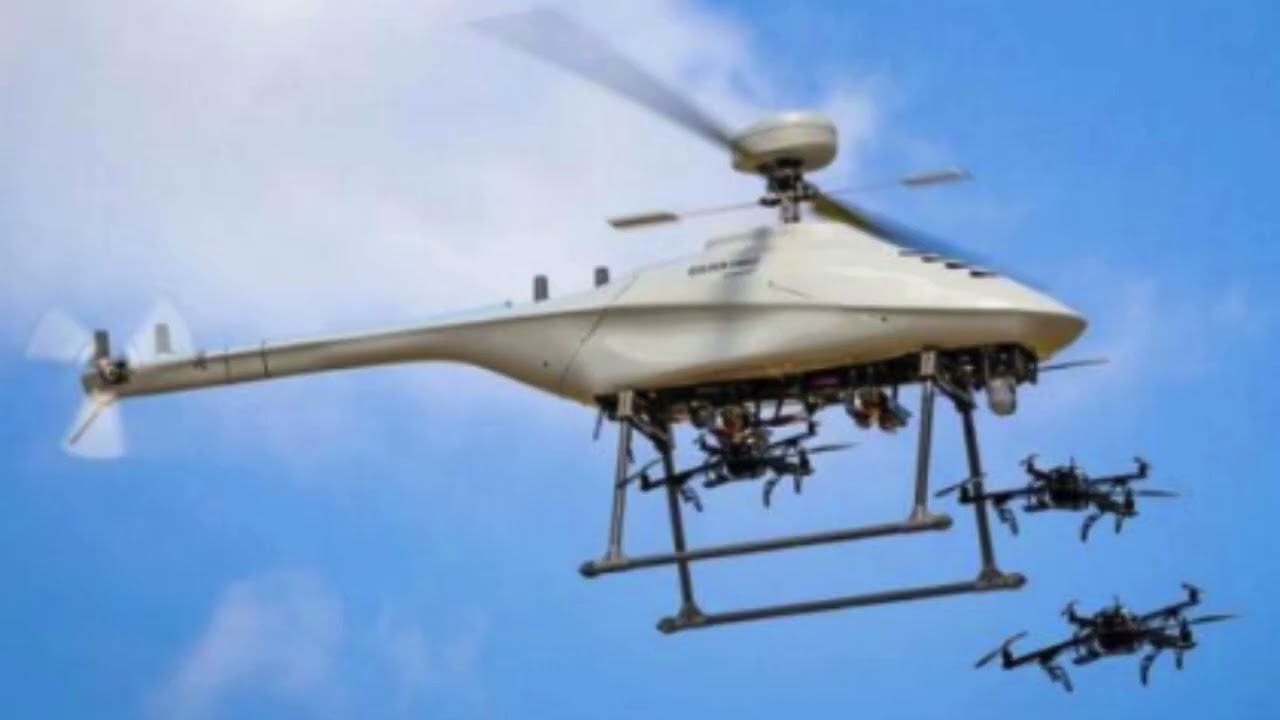 Golden Eagle Mothership : le drone-hélicoptère qui change la guerre des drones