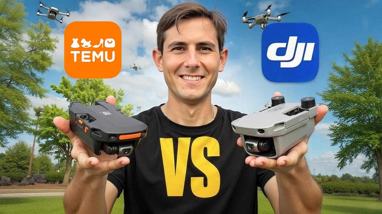 $25 Budget TEMU Drone VS $2000 DJI Drone