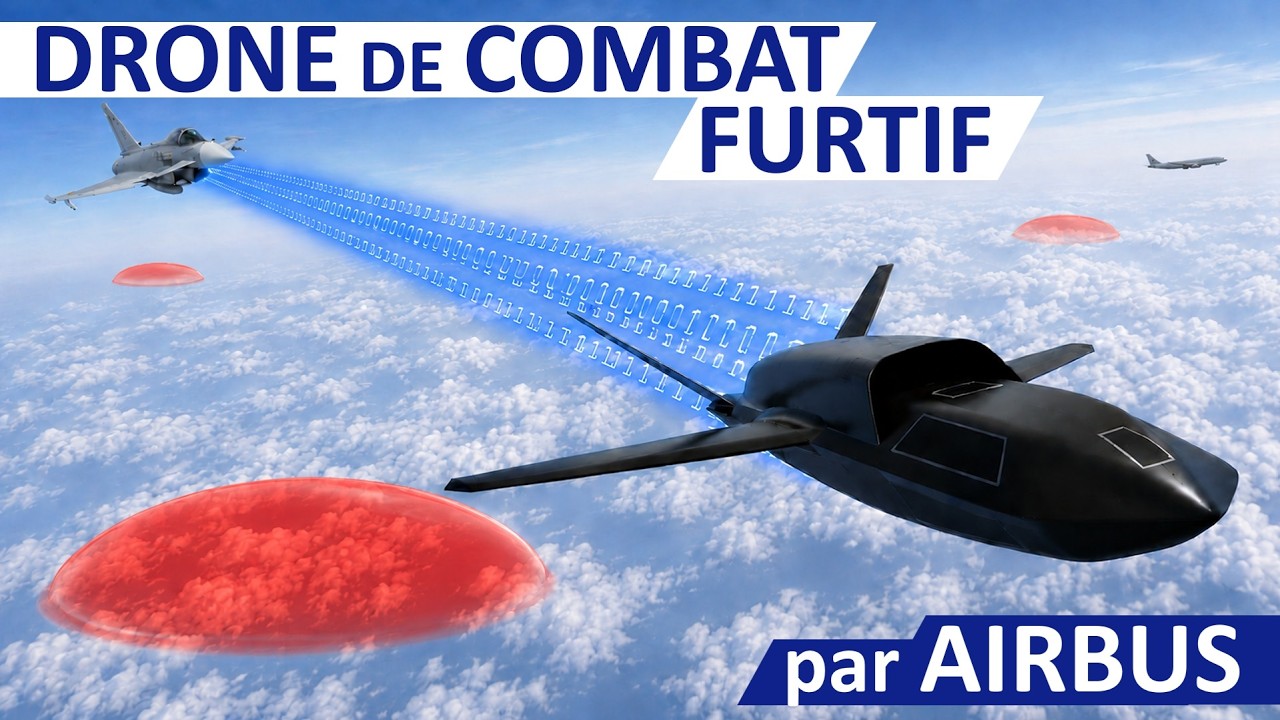 AIRBUS PRÉPARE SON DRONE DE COMBAT AVEC KRATOS - visite exclusive