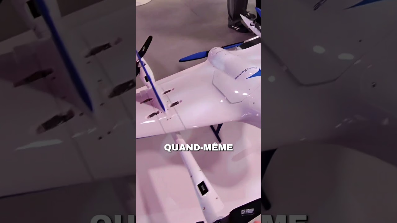 Ce drone se transforme en AVION en plein vol ?! ✈️🚁 (#tech #drone #future #innovation #japan #japon)