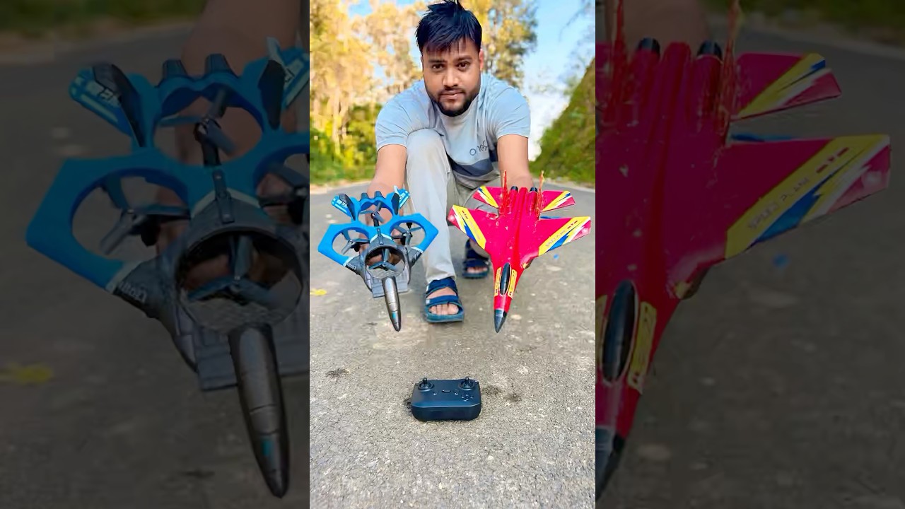 Remote Control Fighter jet ✈️🚀 RC drone Flying Testing 🔥