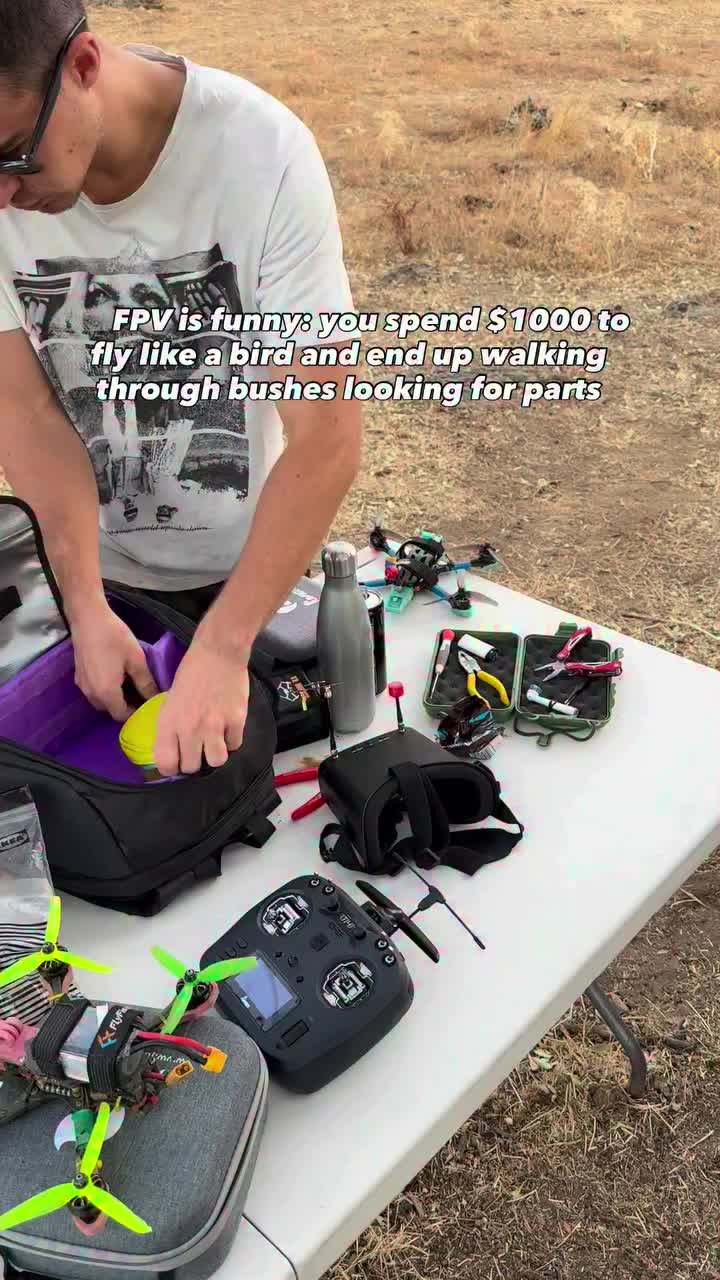 Les drones FPV sont drôles