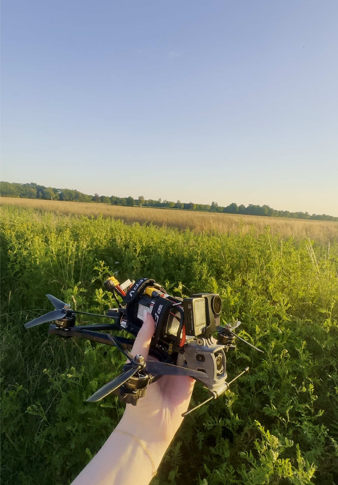 Transition super douce du drone FPV