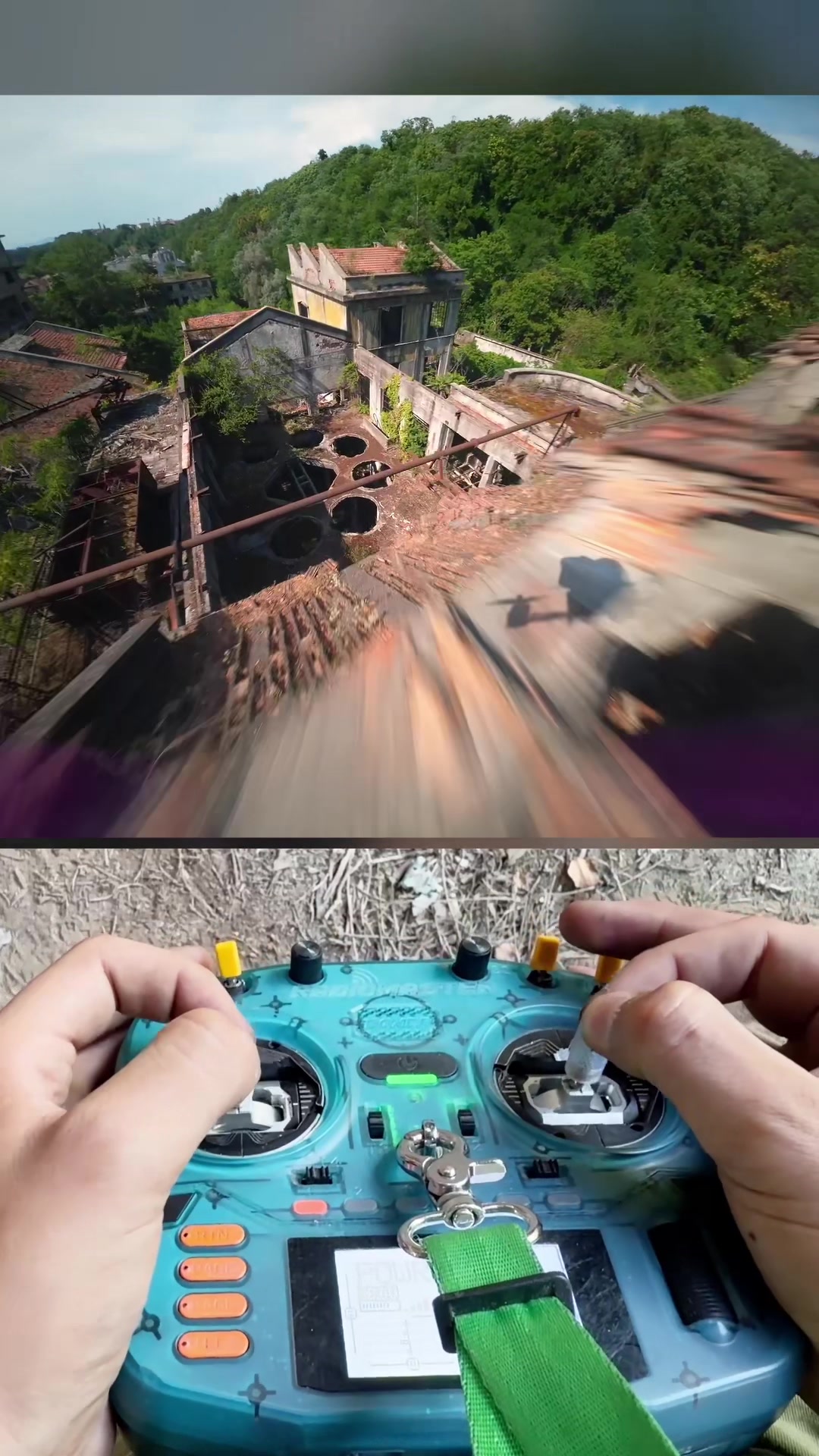 Temple Run mais c'est un drone