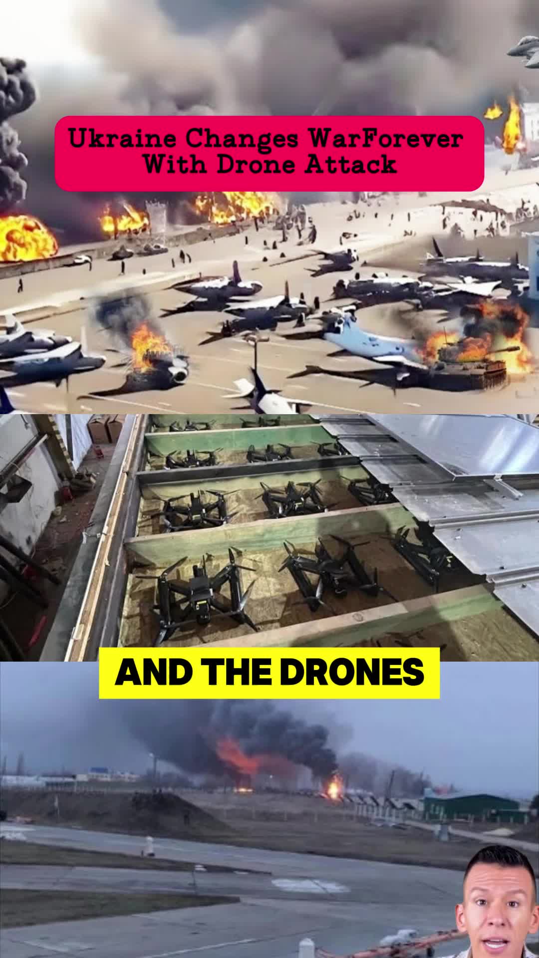 L’Ukraine change le cours de la guerre avec une attaque de drones