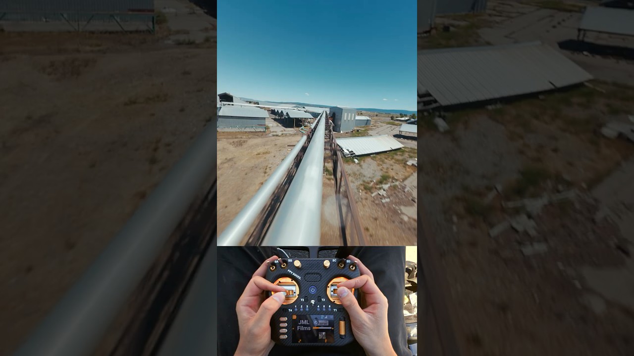 first time flying a real bando 😮 - DJI Osmo Nano FPV Freestyle #fpv #drone #dji